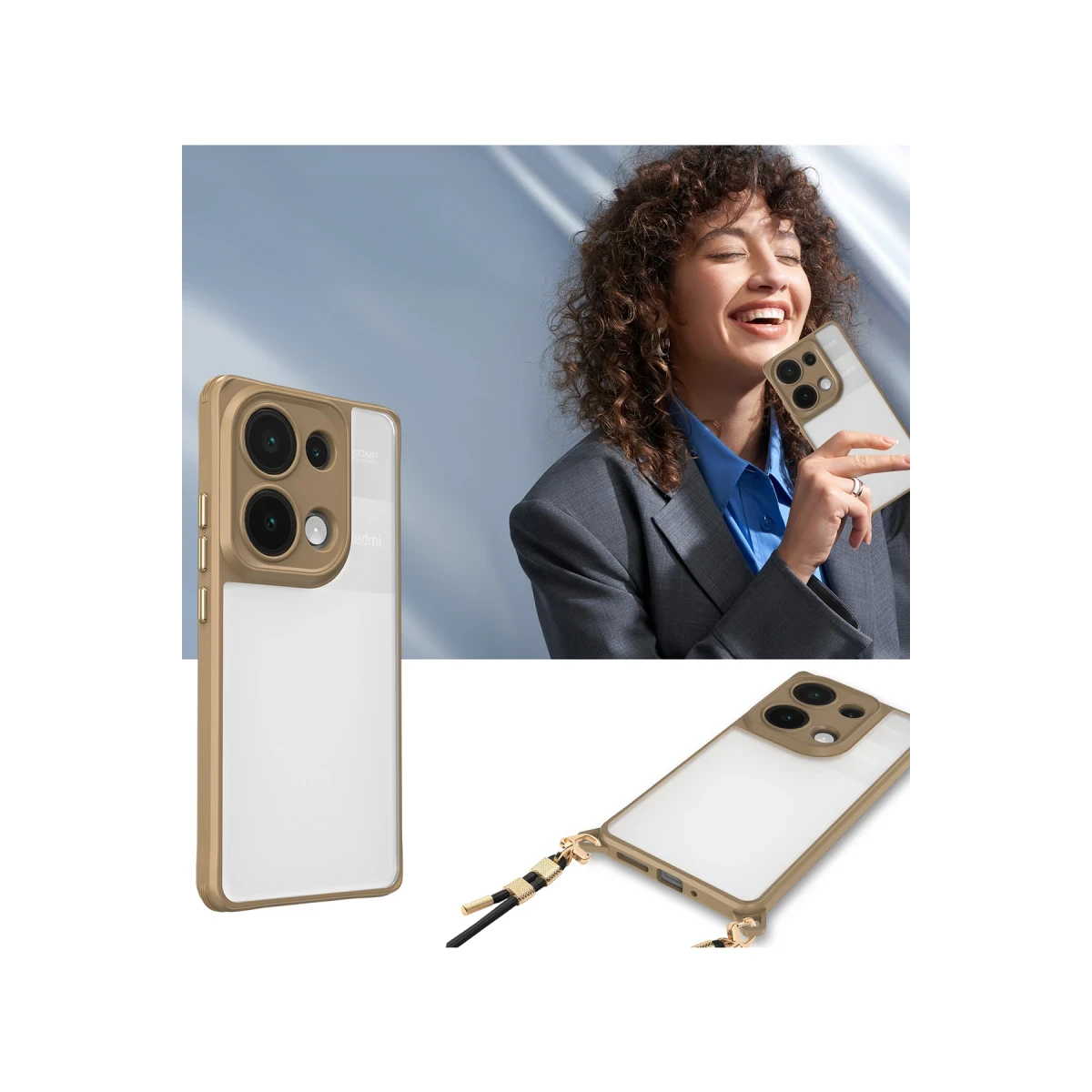 Xiaomi Redmi Note 13 Pro 5G Kılıf Penta Silikon Kılıf - Lacivert