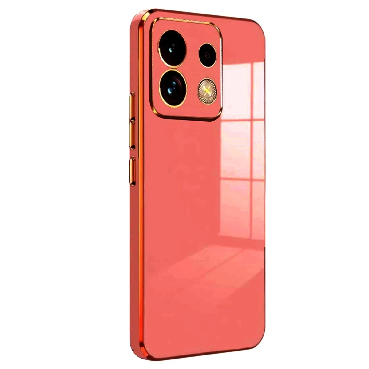 Xiaomi Redmi Note 13 Pro 5G Kılıf Volet Silikon - Kırmızı