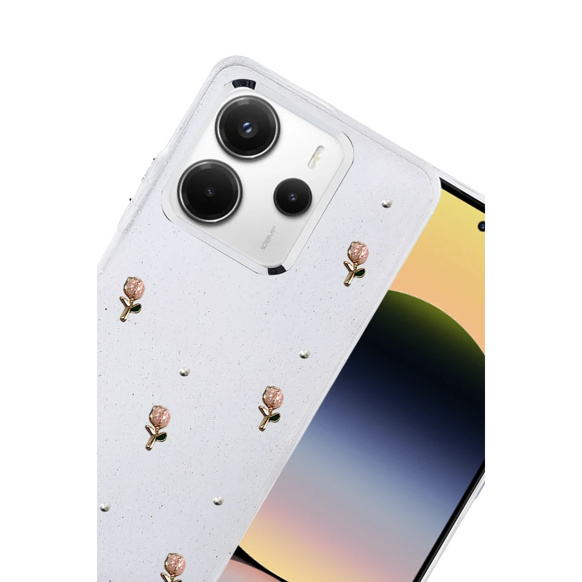 Xiaomi Redmi Note 14 4G Fiyonk Desenli Kapak - Desen 6