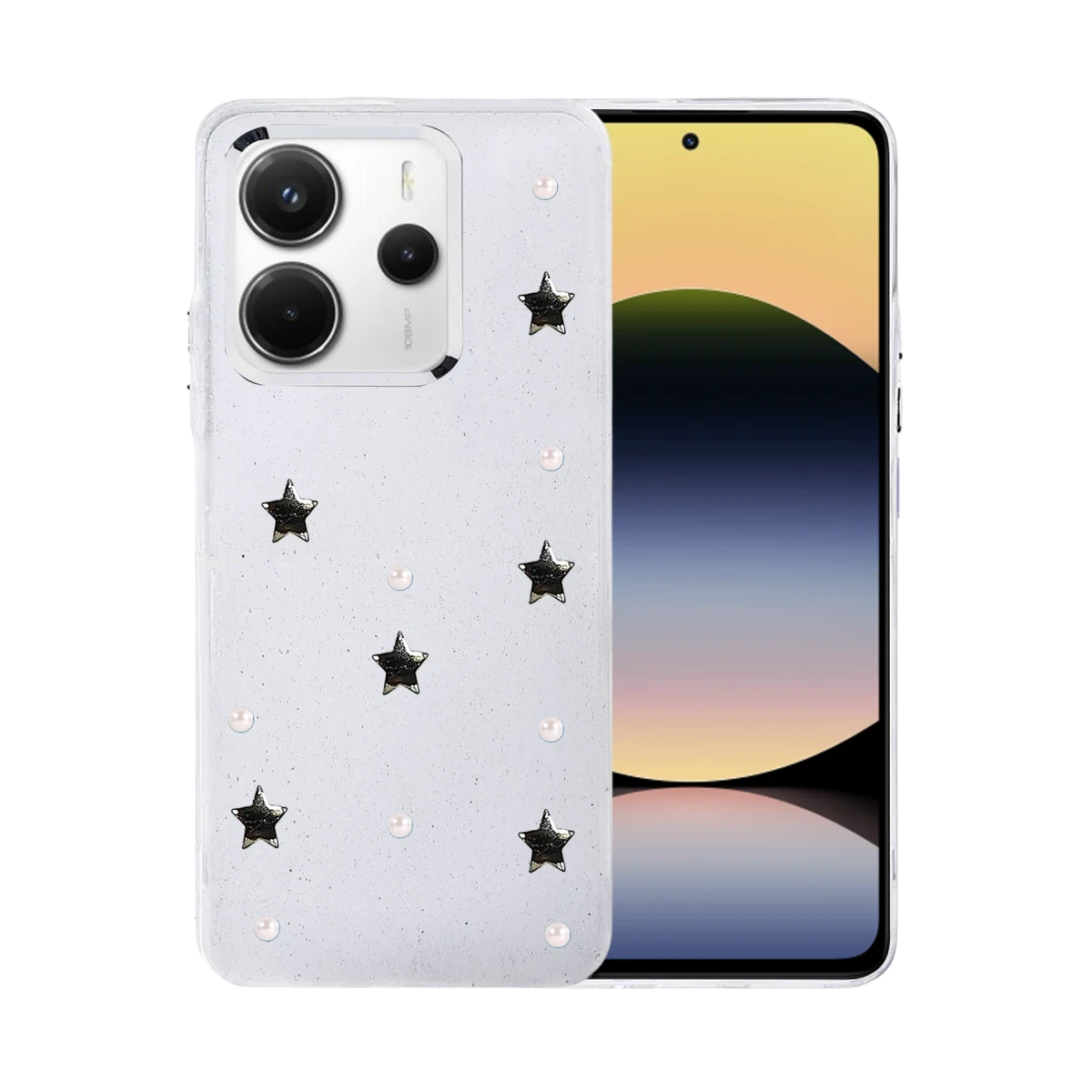 Xiaomi Redmi Note 14 4G Fiyonk Desenli Kapak - Desen 7