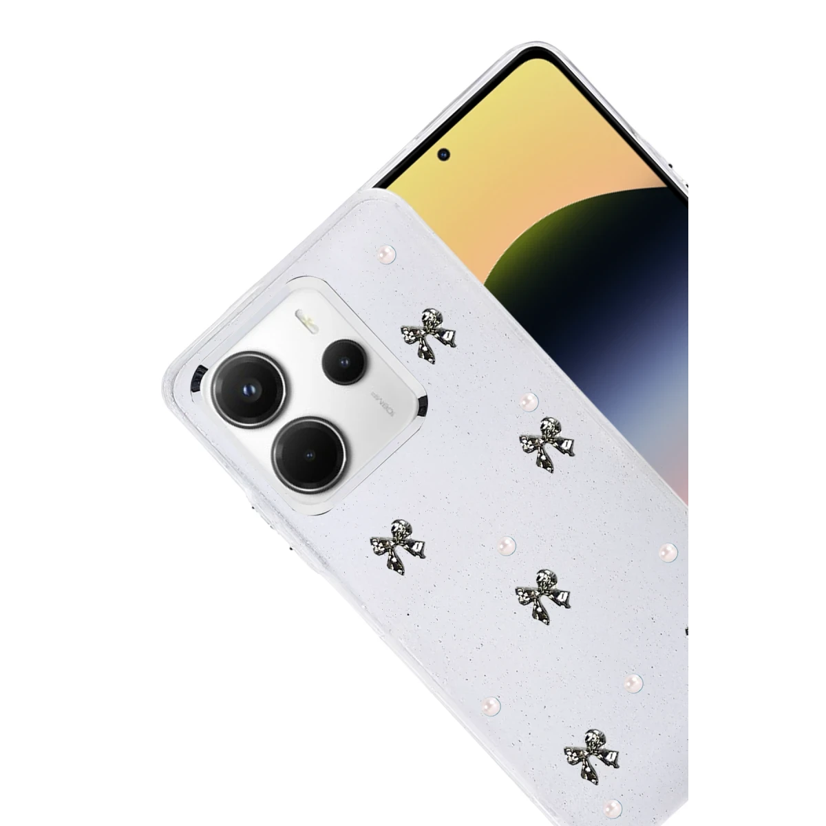 Xiaomi Redmi Note 14 4G Fiyonk Desenli Kapak - Desen 8