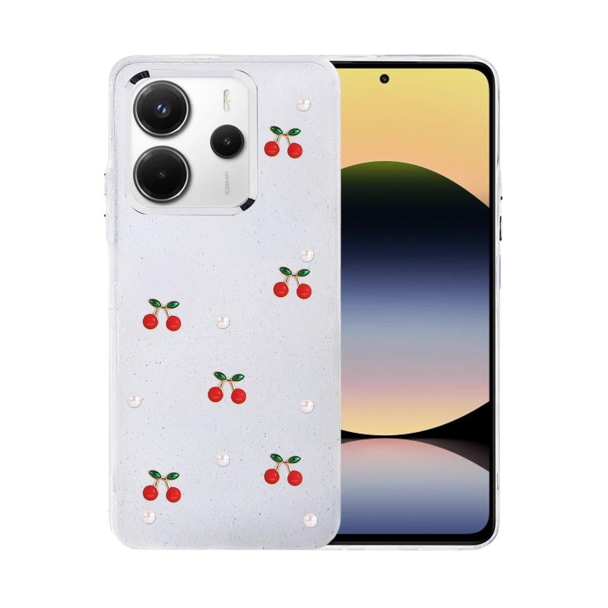 Xiaomi Redmi Note 14 4G Fiyonk Desenli Kapak - Desen 9