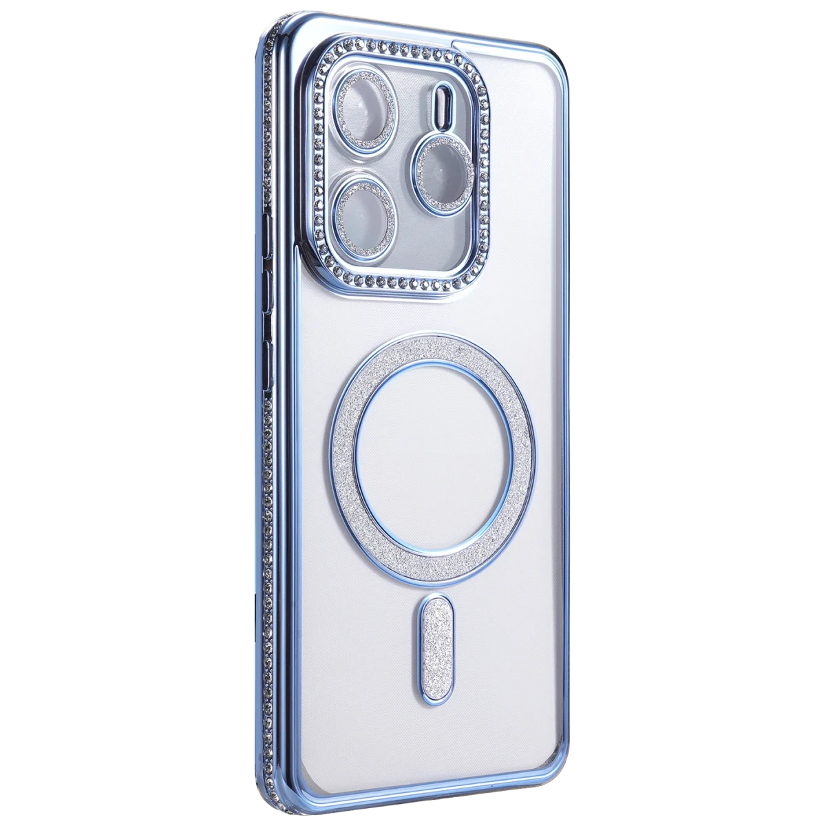 Xiaomi Redmi Note 14 4G Joke Simli Magneticsafe Kılıf - Mavi