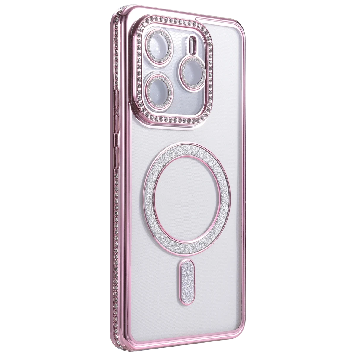 Xiaomi Redmi Note 14 4G Joke Simli Magneticsafe Kılıf - Pembe