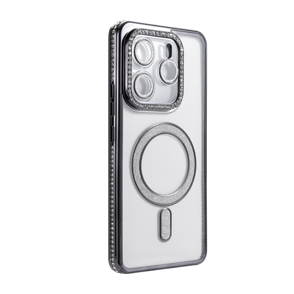 Xiaomi Redmi Note 14 4G Joke Simli Magneticsafe Kılıf - Siyah
