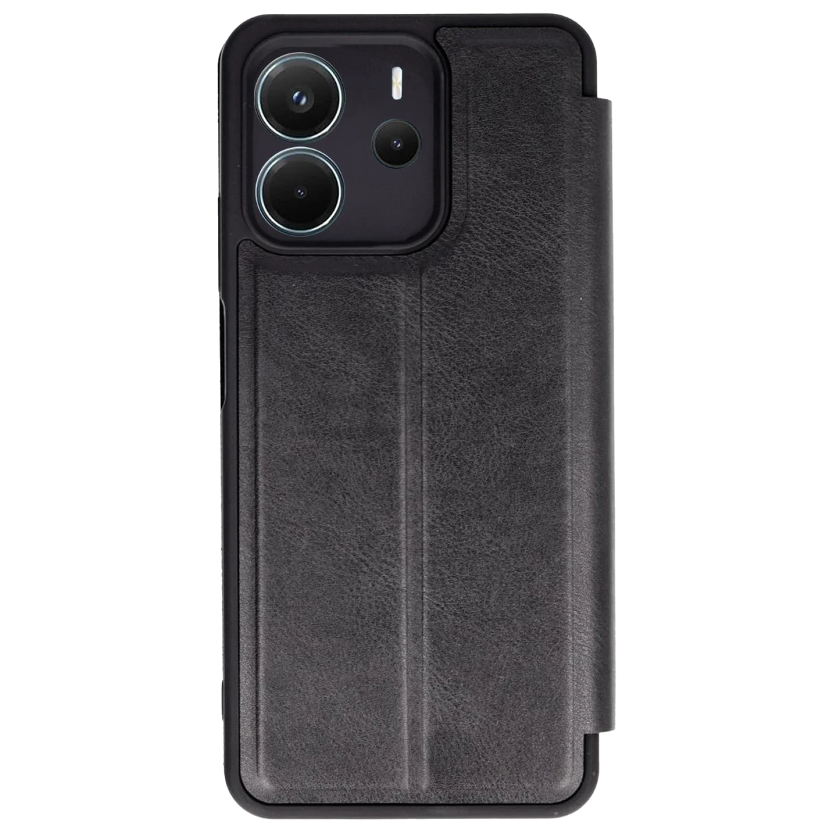 Xiaomi Redmi Note 14 4G Kılıf Flip Cover - Siyah