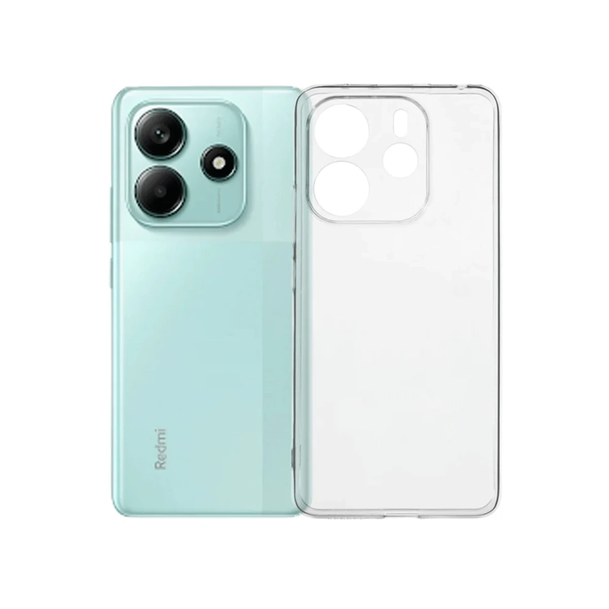 Xiaomi Redmi Note 14 4G Kılıf Lüx Şeffaf Silikon