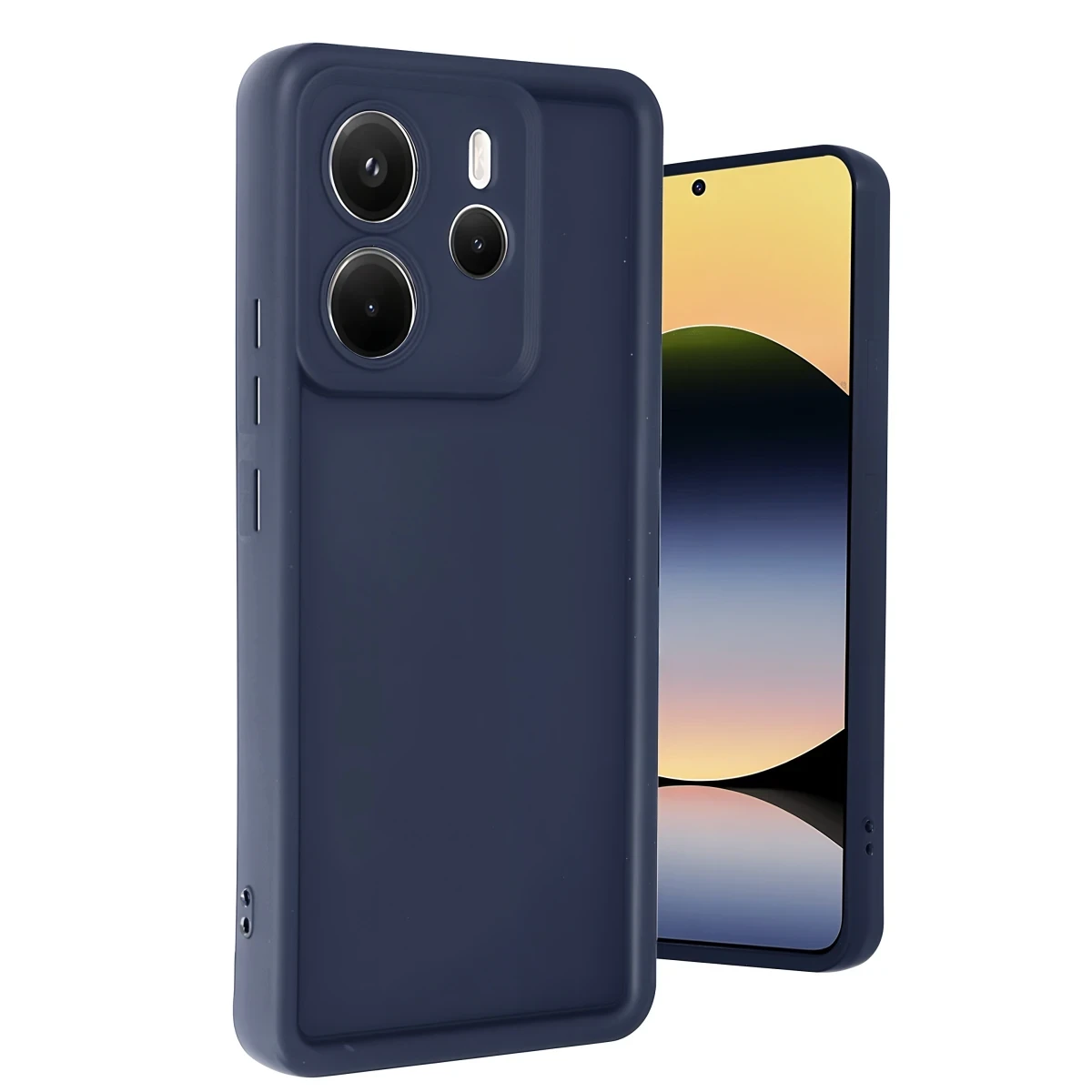 Xiaomi Redmi Note 14 4G Kılıf Viera Silikon - Lacivert