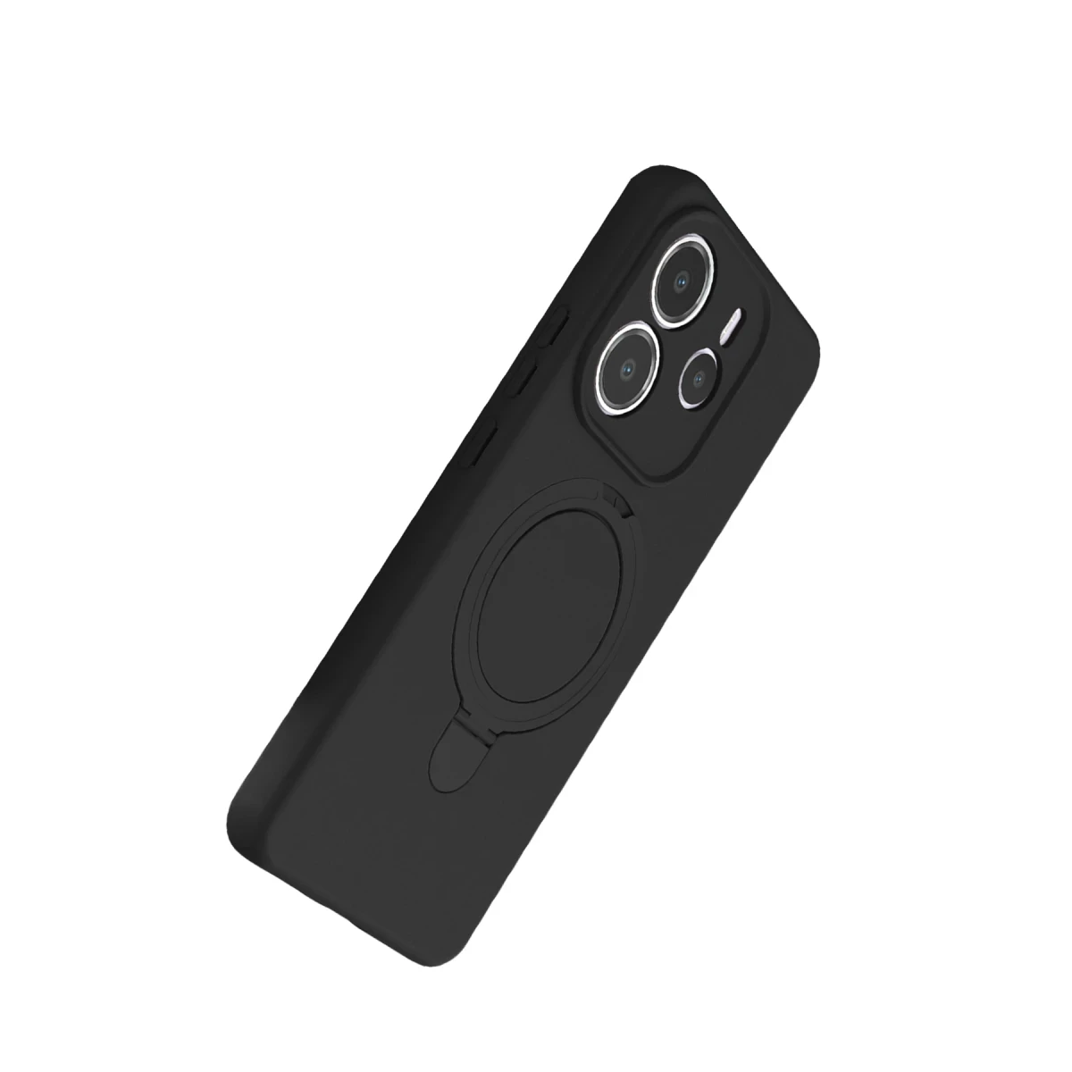 Xiaomi Redmi Note 14 4G Regal Magsafe Standlı Kapak - Siyah
