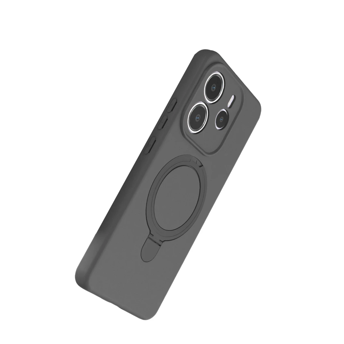 Xiaomi Redmi Note 14 4G Regal Magsafe Standlı Kapak - Titan Gri