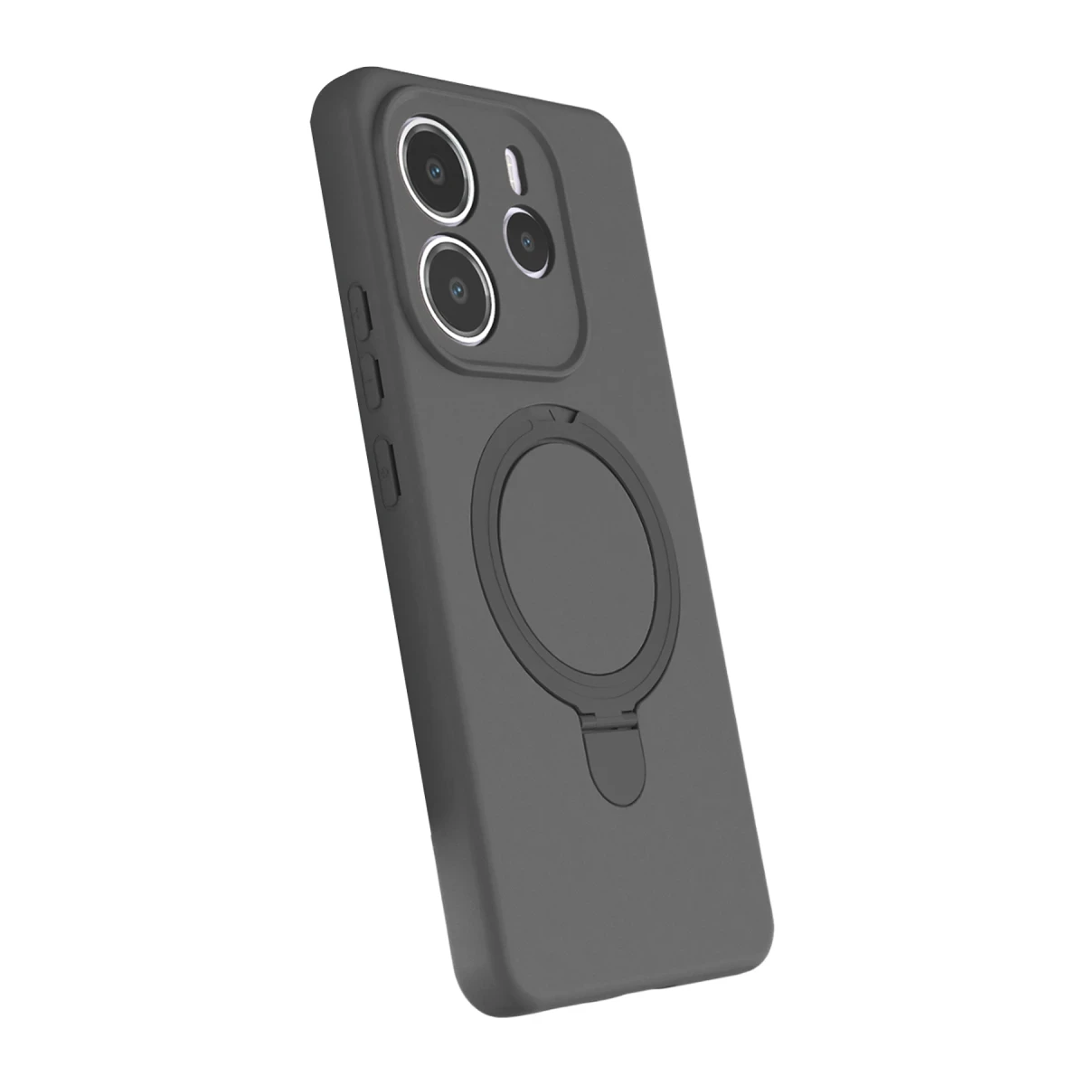 Xiaomi Redmi Note 14 4G Regal Magsafe Standlı Kapak - Titan Gri