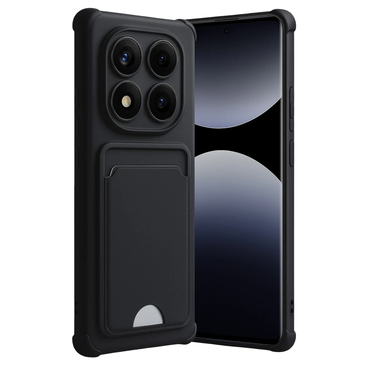 Xiaomi Redmi Note 14 Pro 4G Kelvin Kartvizitli Silikon - Siyah