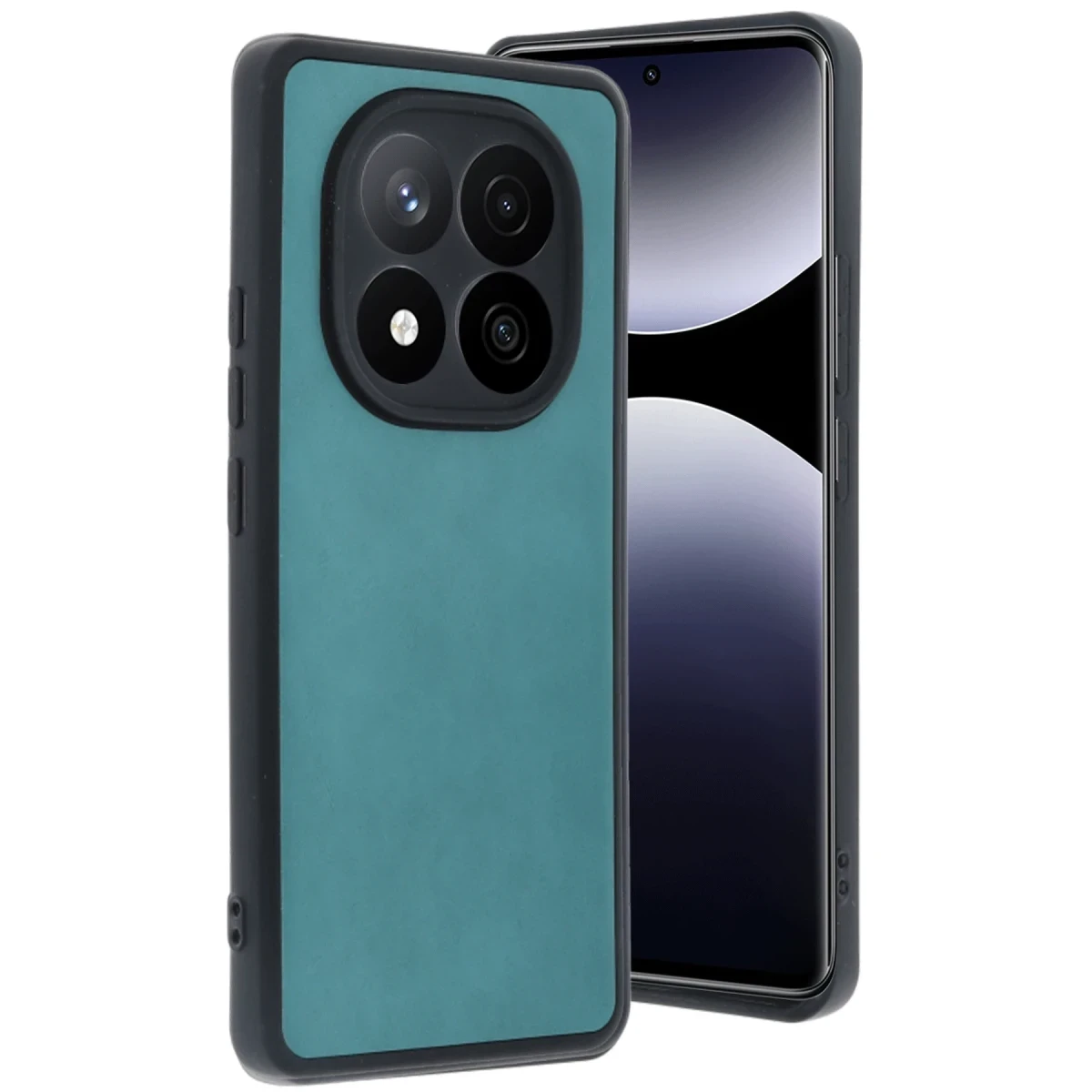 Xiaomi Redmi Note 14 Pro 4G Kılıf Aras Deri Kapak - Açık Yeşil