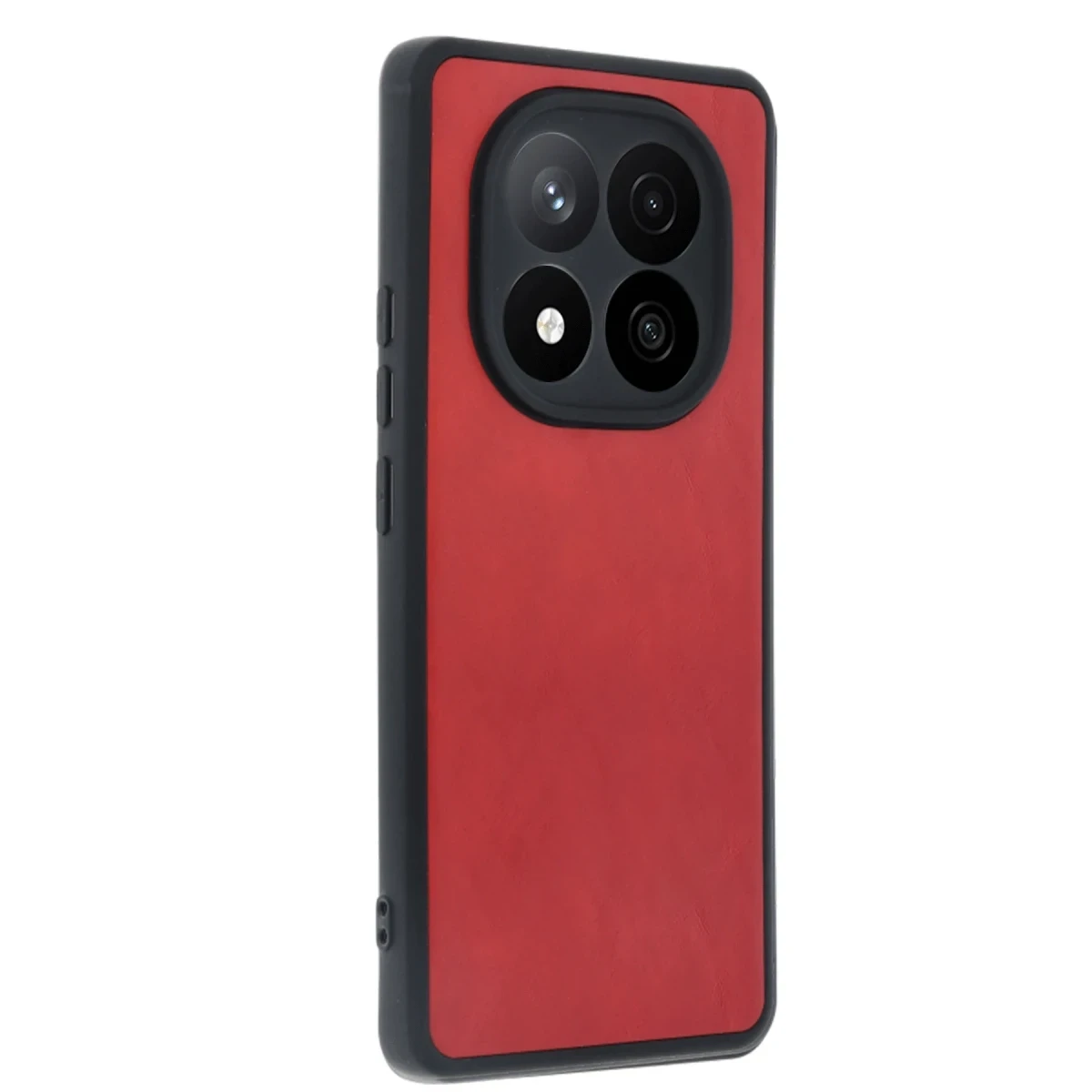 Xiaomi Redmi Note 14 Pro 4G Kılıf Aras Deri Kapak - Kırmızı