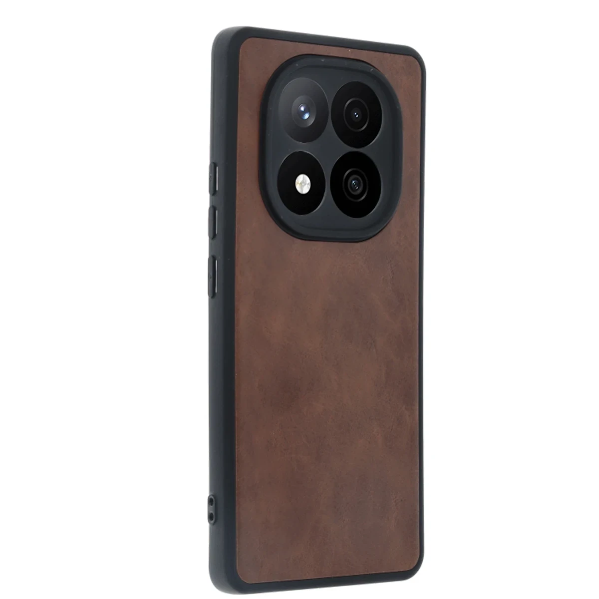 Xiaomi Redmi Note 14 Pro 4G Kılıf Aras Deri Kapak - Taba