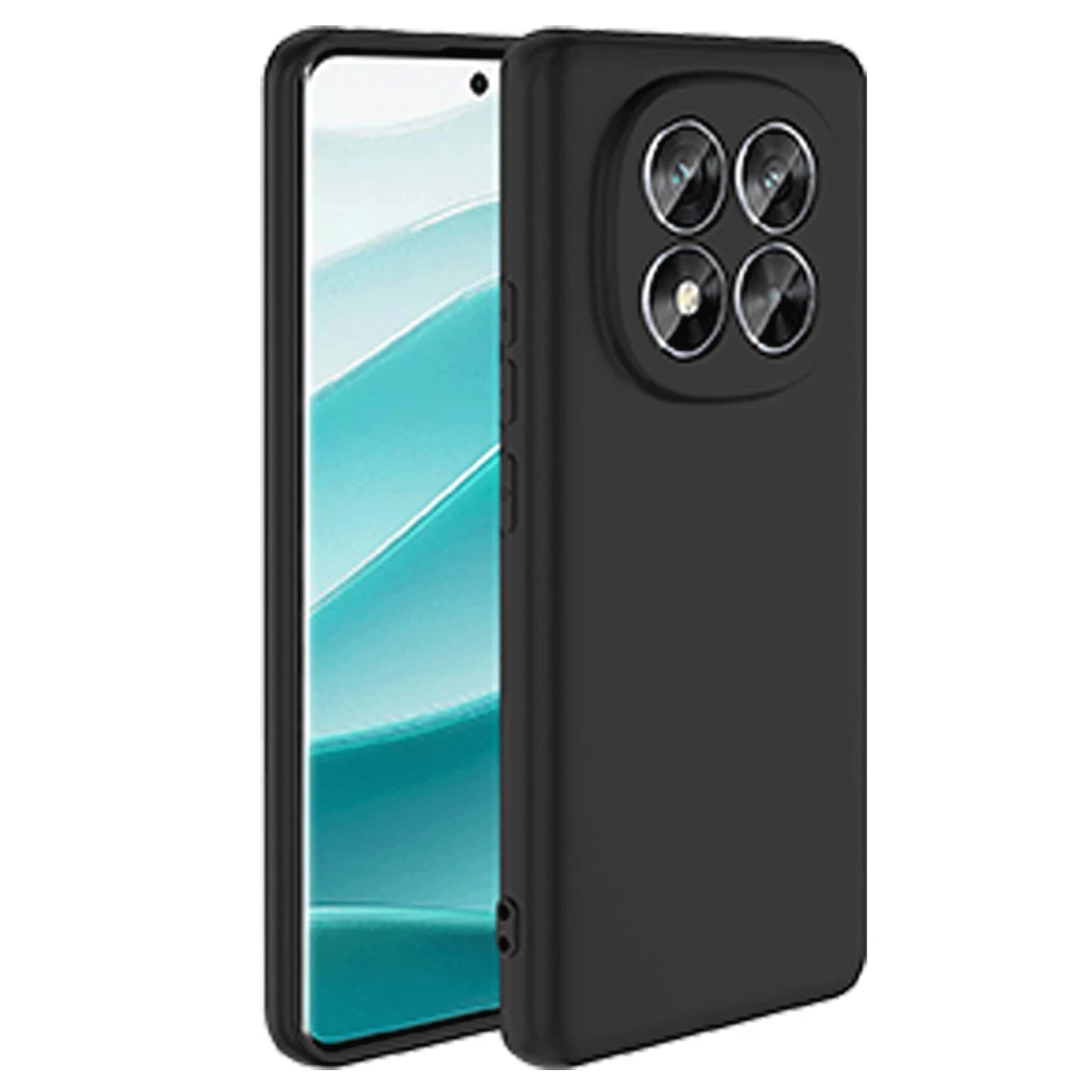 Xiaomi Redmi Note 14 Pro 4G Kılıf First Silikon - Siyah