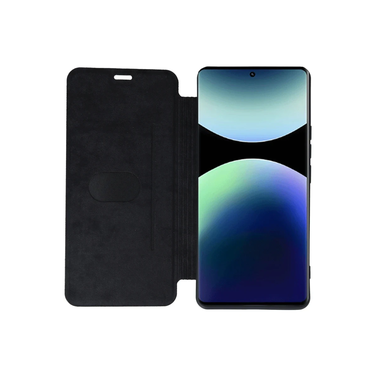 Xiaomi Redmi Note 14 Pro 4G Kılıf Flip Cover - Kırmızı