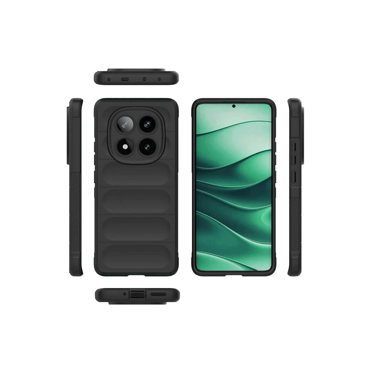 Xiaomi Redmi Note 14 Pro 4G Kılıf Optimum Silikon - Lacivert