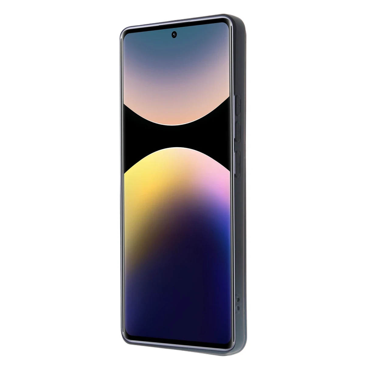 Xiaomi Redmi Note 14 Pro 4G Kılıf Sara Kartvizitli Deri Kılıf - Kırmızı