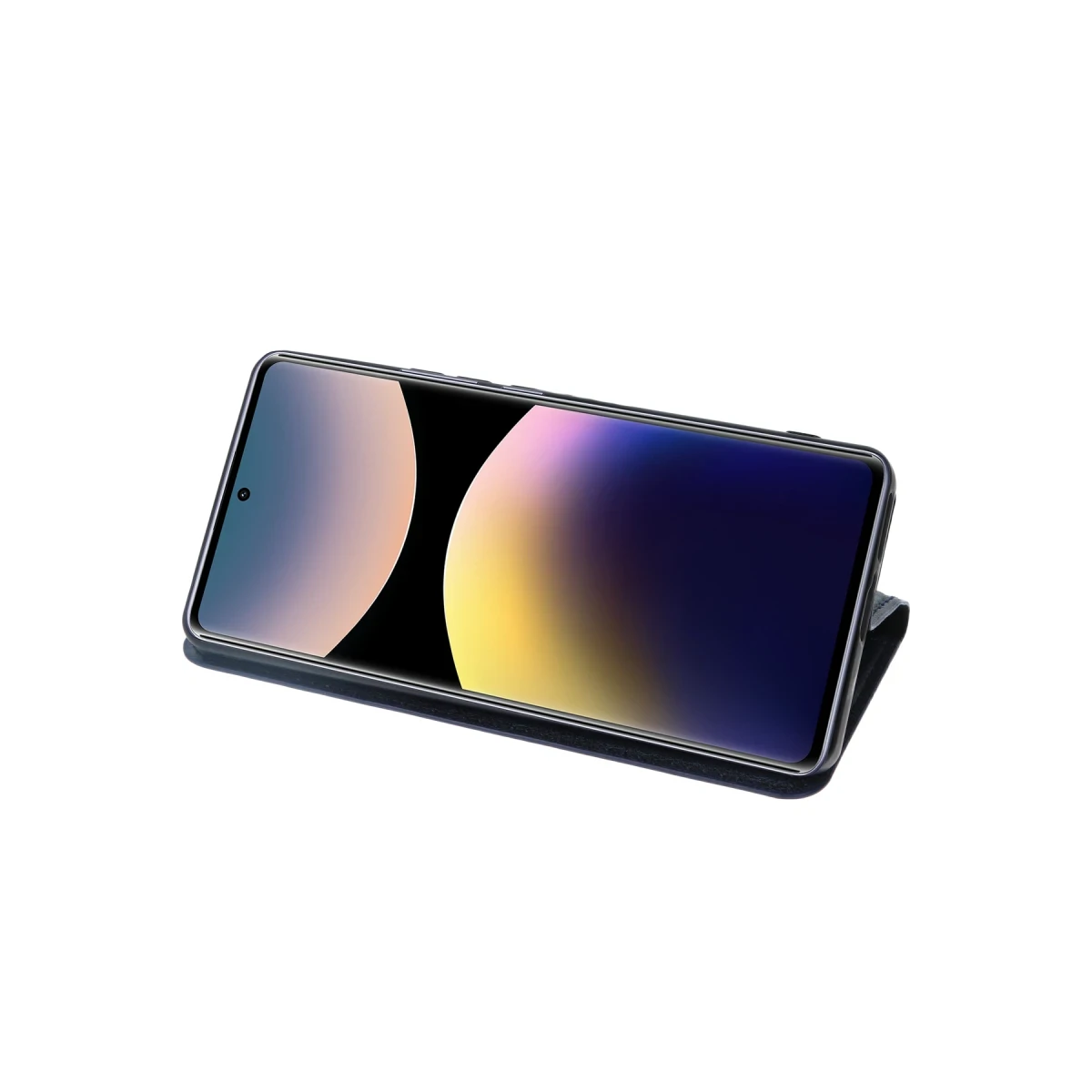 Xiaomi Redmi Note 14 Pro 4G Kılıf Trend S Plus Kapaklı Kılıf - Lacivert