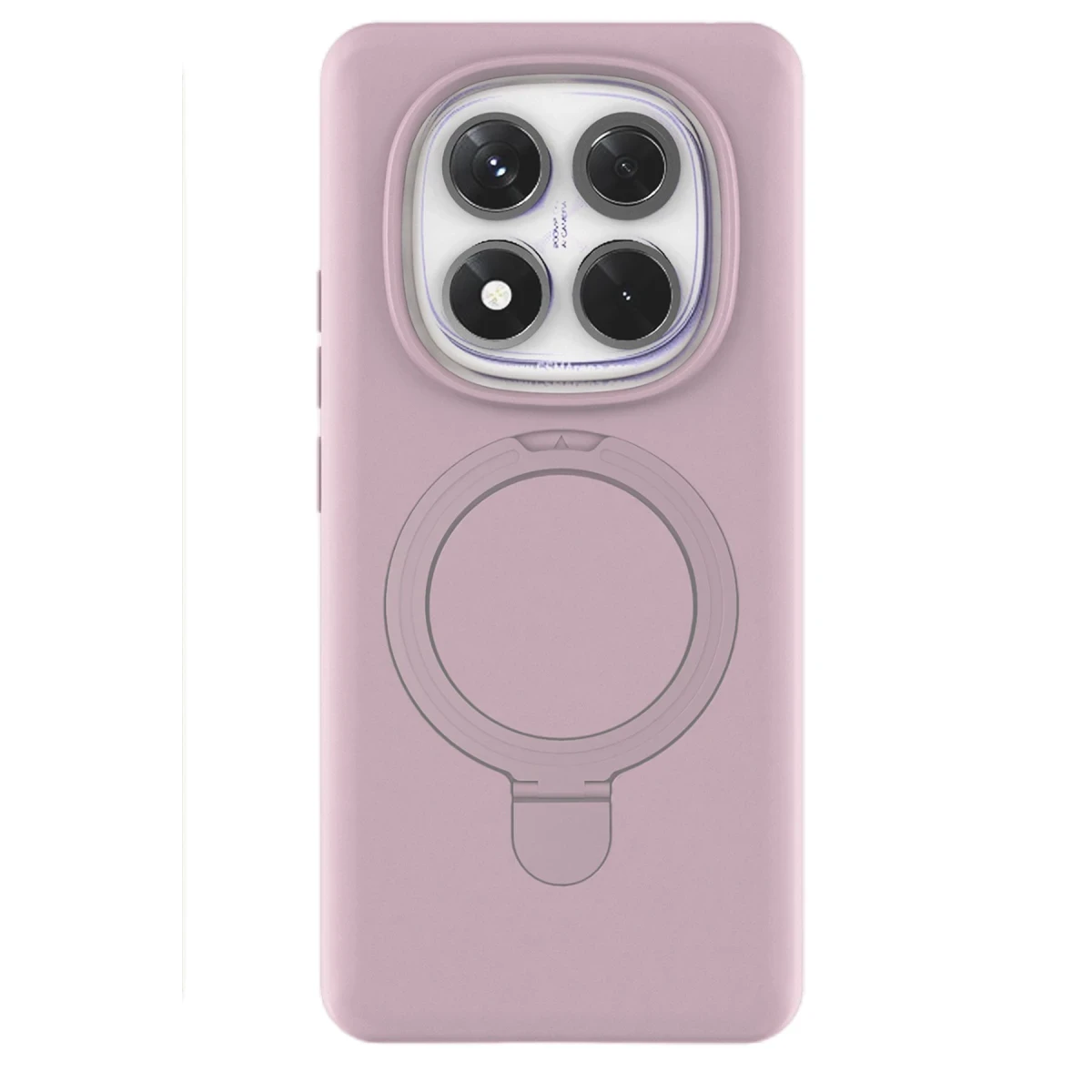 Xiaomi Redmi Note 14 Pro 4G Regal Magsafe Standlı Kapak - Açık Pembe