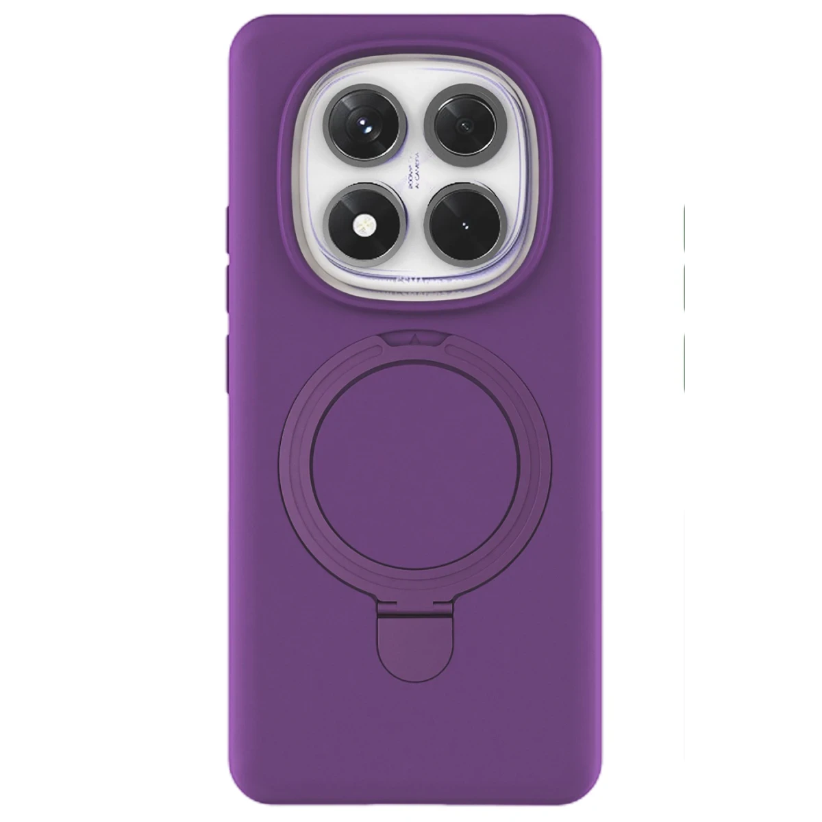 Xiaomi Redmi Note 14 Pro 4G Regal Magsafe Standlı Kapak - Derin Mor