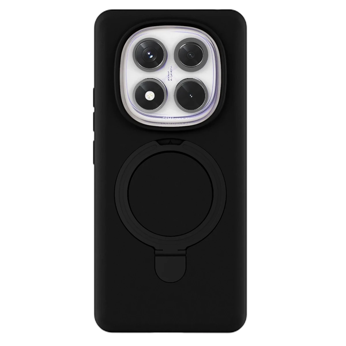 Xiaomi Redmi Note 14 Pro 4G Regal Magsafe Standlı Kapak - Siyah