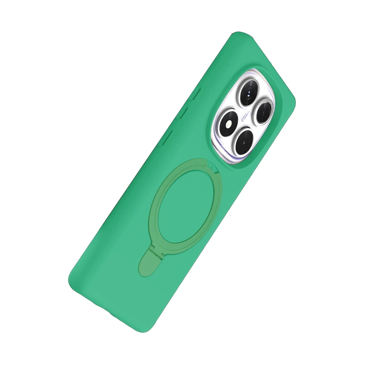 Xiaomi Redmi Note 14 Pro 4G Regal Magsafe Standlı Kapak - Yeşil