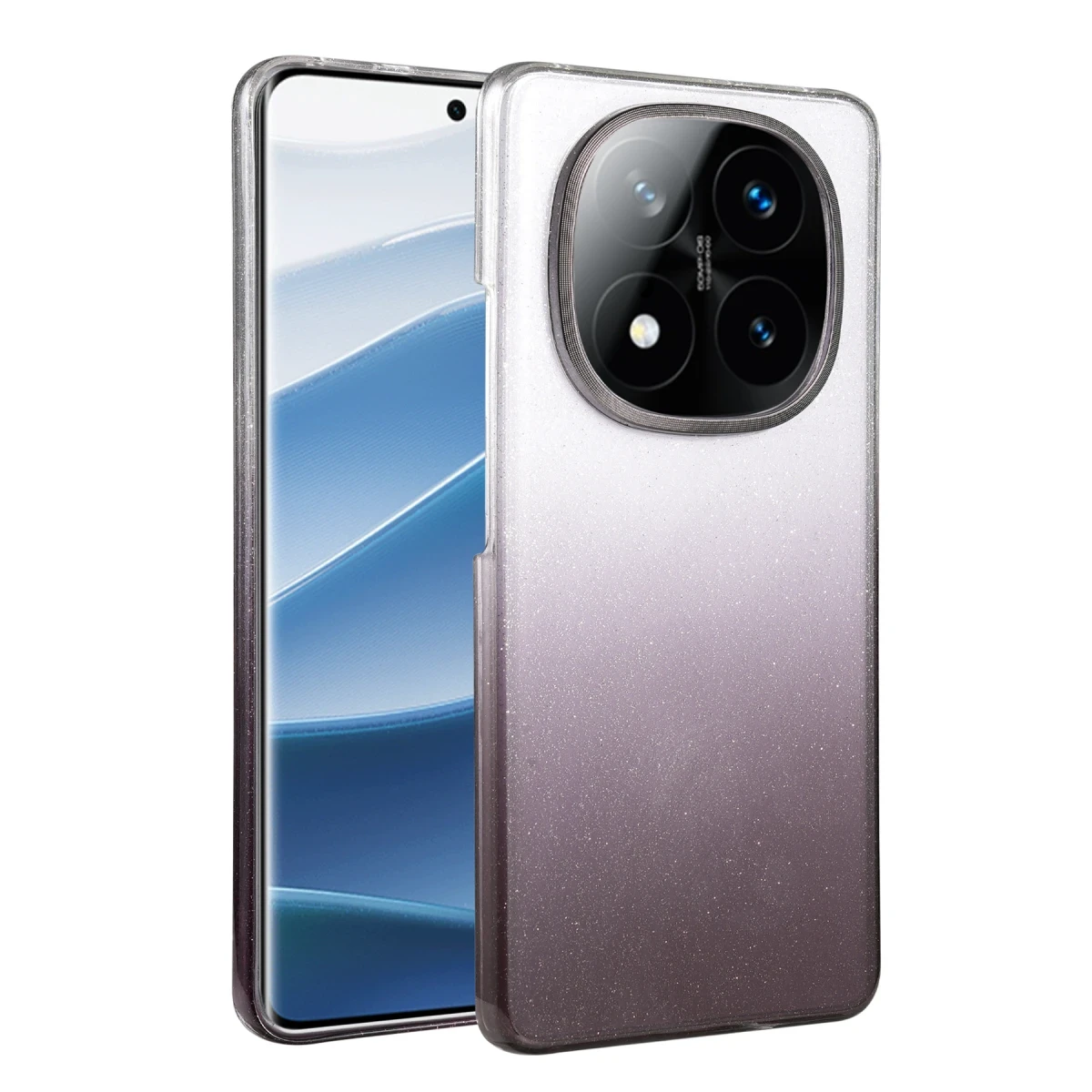 Xiaomi Redmi Note 14 Pro 5G Glossy Kapak - Siyah