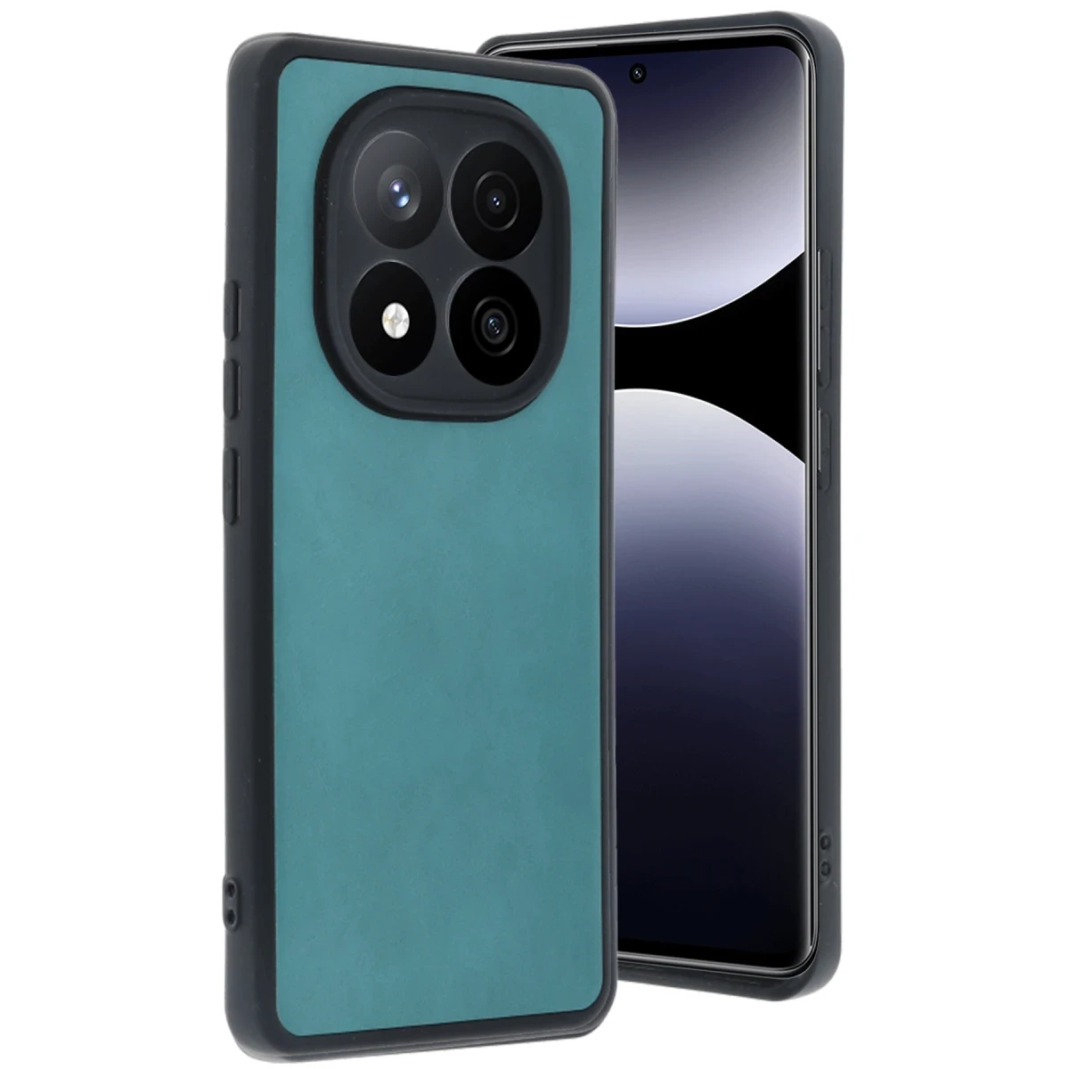 Xiaomi Redmi Note 14 Pro 5G Kılıf Aras Deri Kapak - Açık Yeşil