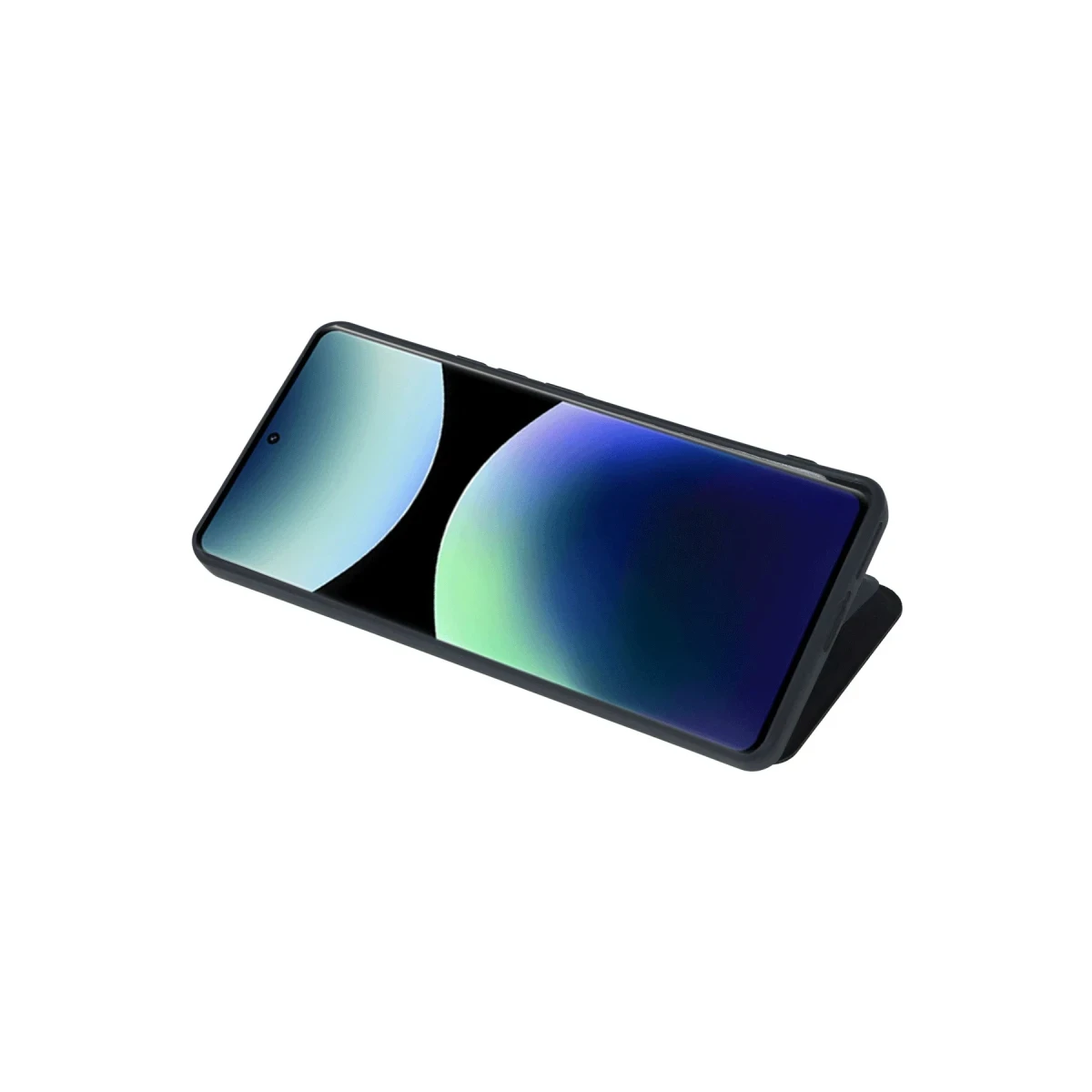 Xiaomi Redmi Note 14 Pro 5G Kılıf Flip Cover - Koyu Yeşil