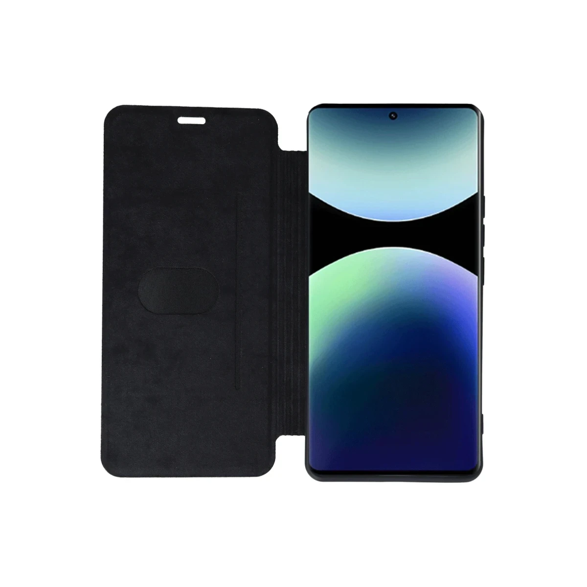 Xiaomi Redmi Note 14 Pro 5G Kılıf Flip Cover - Koyu Yeşil