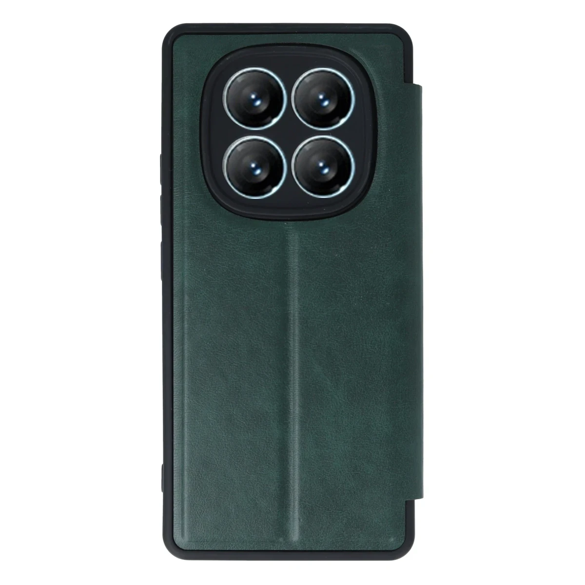 Xiaomi Redmi Note 14 Pro 5G Kılıf Flip Cover - Koyu Yeşil