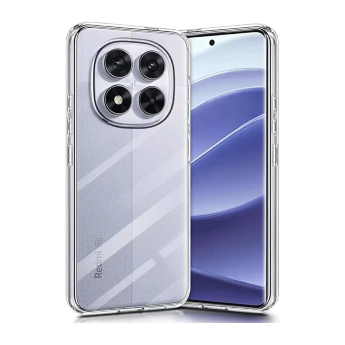 Xiaomi Redmi Note 14 Pro 5G Kılıf Lüx Şeffaf Silikon
