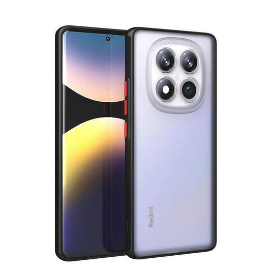 Xiaomi Redmi Note 14 Pro 5G Kılıf Montreal Silikon Kapak - Siyah