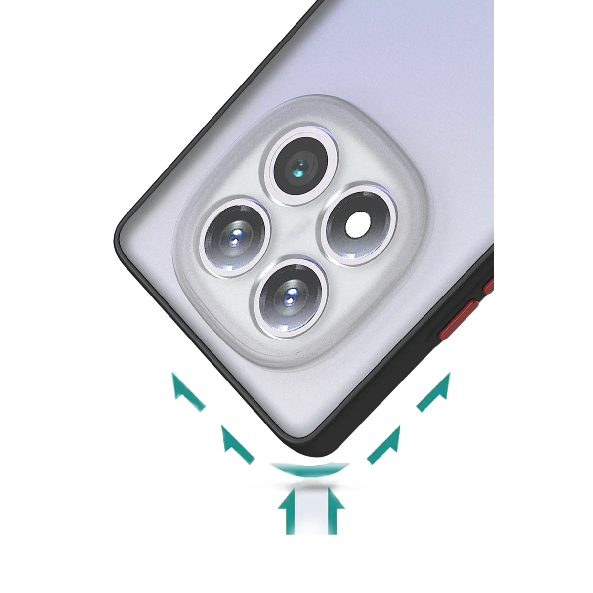 Xiaomi Redmi Note 14 Pro 5G Kılıf Montreal Silikon Kapak - Siyah
