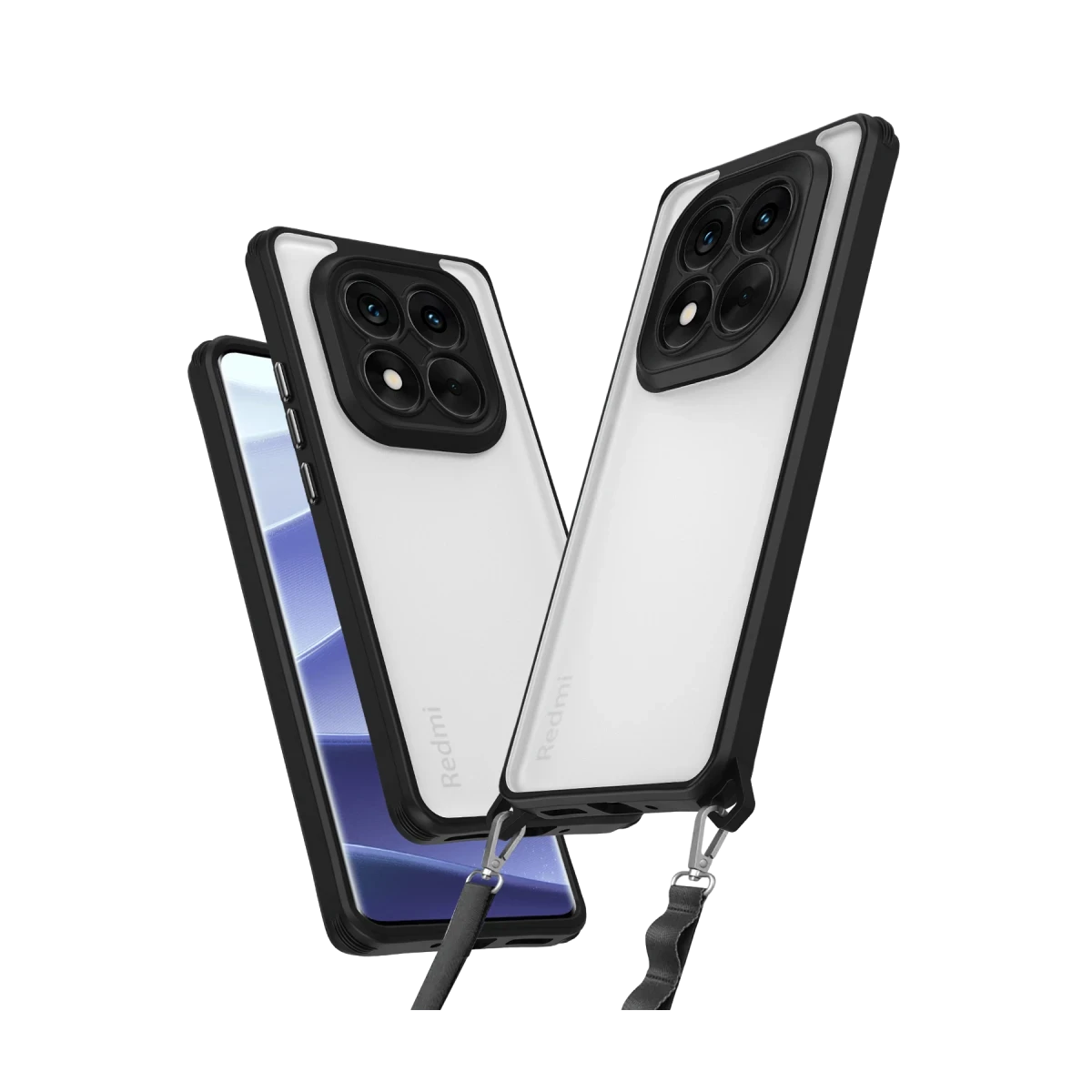 Xiaomi Redmi Note 14 Pro 5G Kılıf Penta Silikon Kılıf - Siyah
