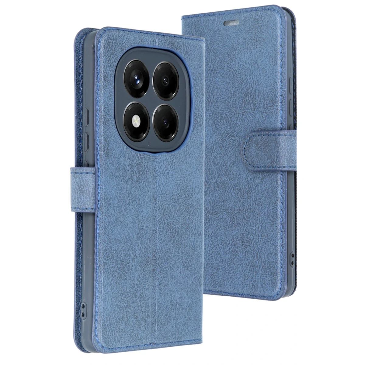 Xiaomi Redmi Note 14 Pro 5G Kılıf Trend S Plus Kapaklı Kılıf - Lacivert