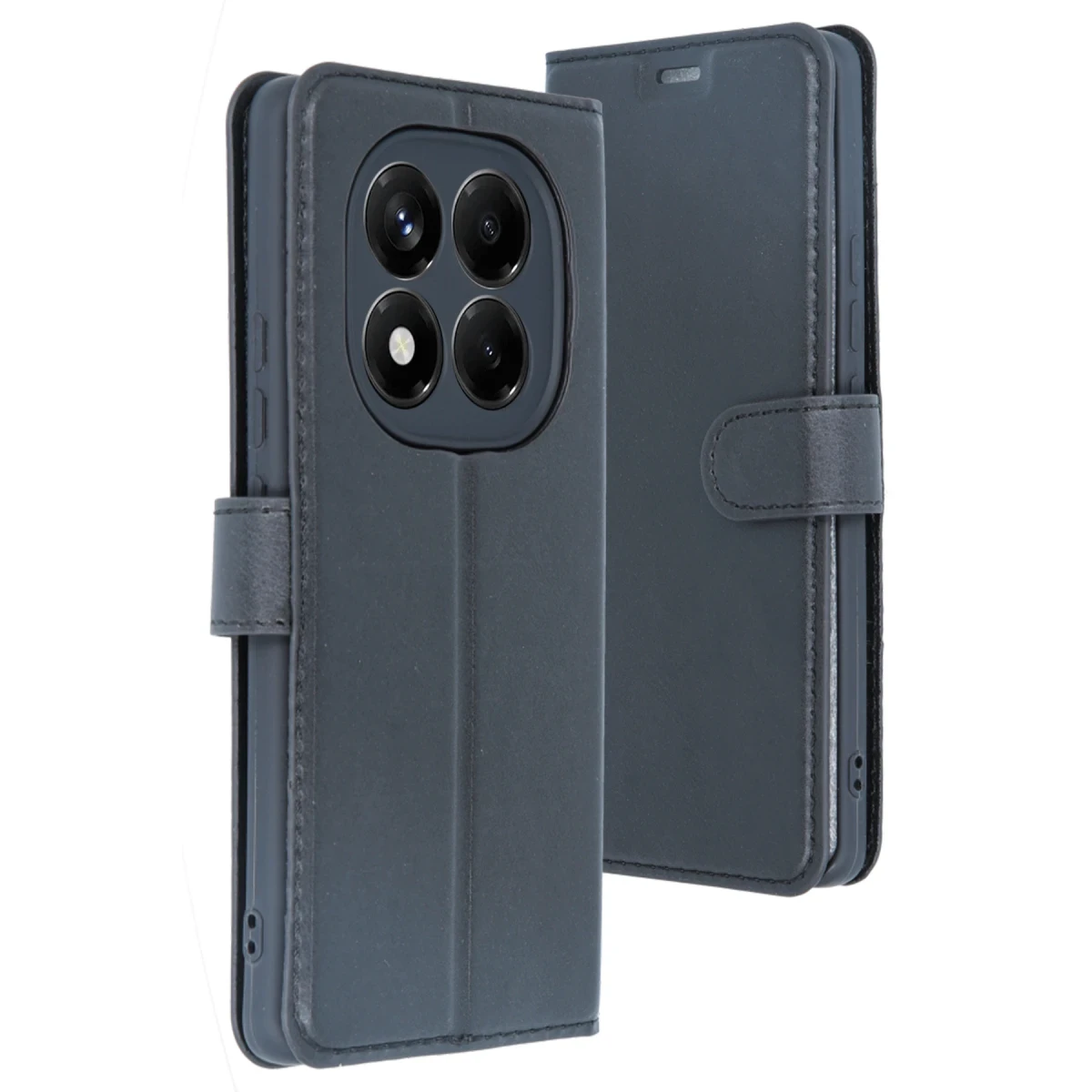 Xiaomi Redmi Note 14 Pro 5G Kılıf Trend S Plus Kapaklı Kılıf - Siyah