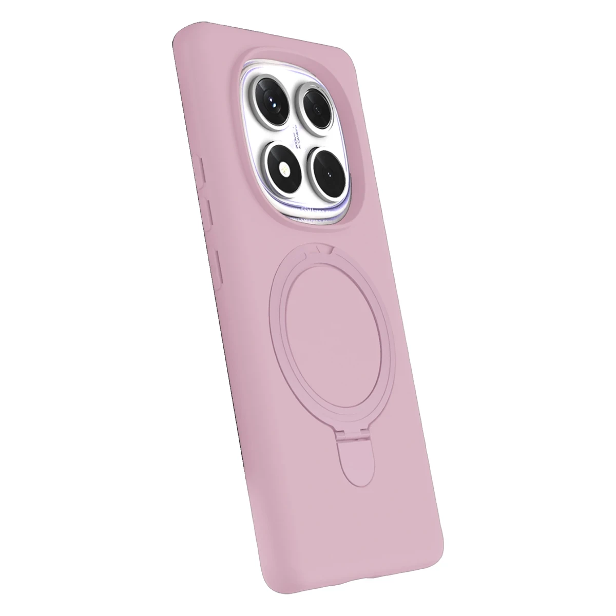 Xiaomi Redmi Note 14 Pro 5G Regal Magsafe Standlı Kapak - Açık Pembe