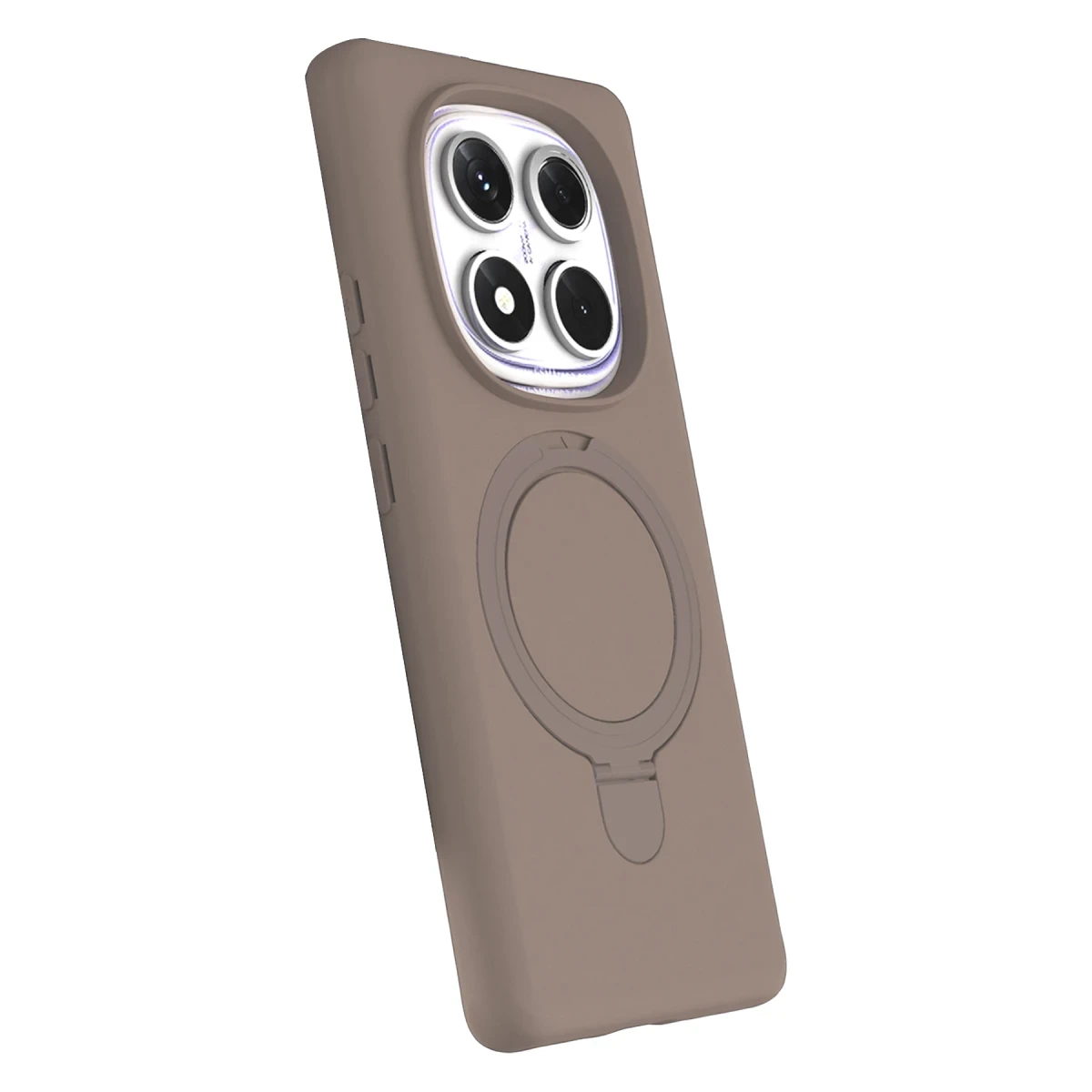 Xiaomi Redmi Note 14 Pro 5G Regal Magsafe Standlı Kapak - Çöl Titanyum
