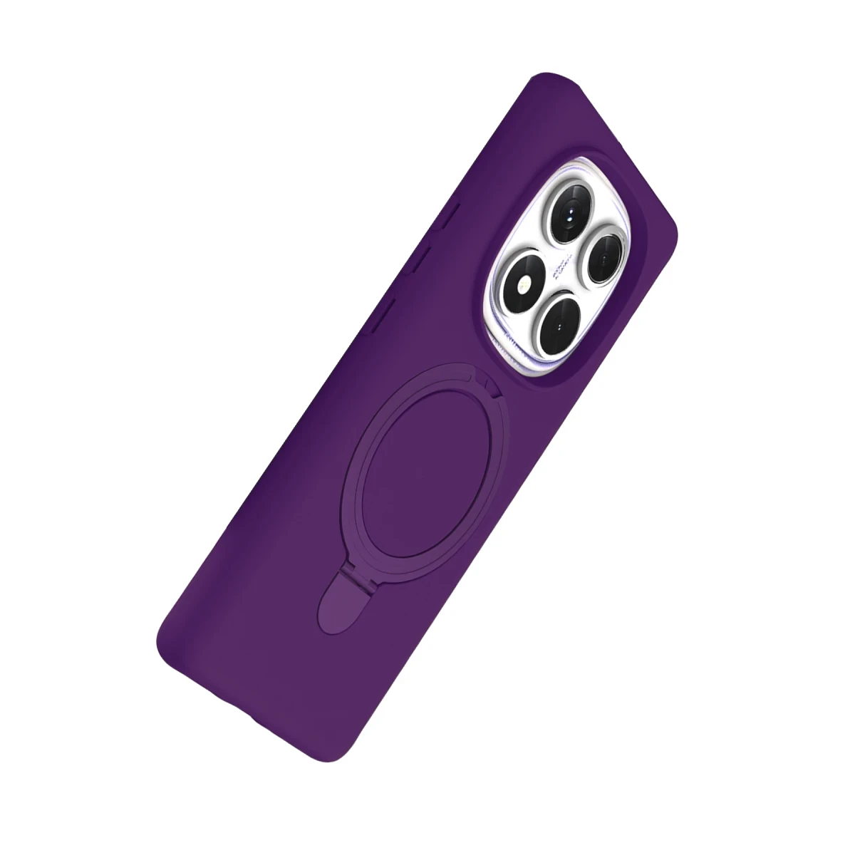 Xiaomi Redmi Note 14 Pro 5G Regal Magsafe Standlı Kapak - Derin Mor