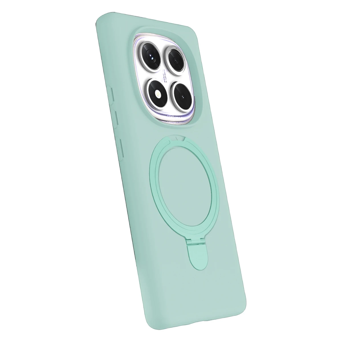 Xiaomi Redmi Note 14 Pro 5G Regal Magsafe Standlı Kapak - Su Yeşili