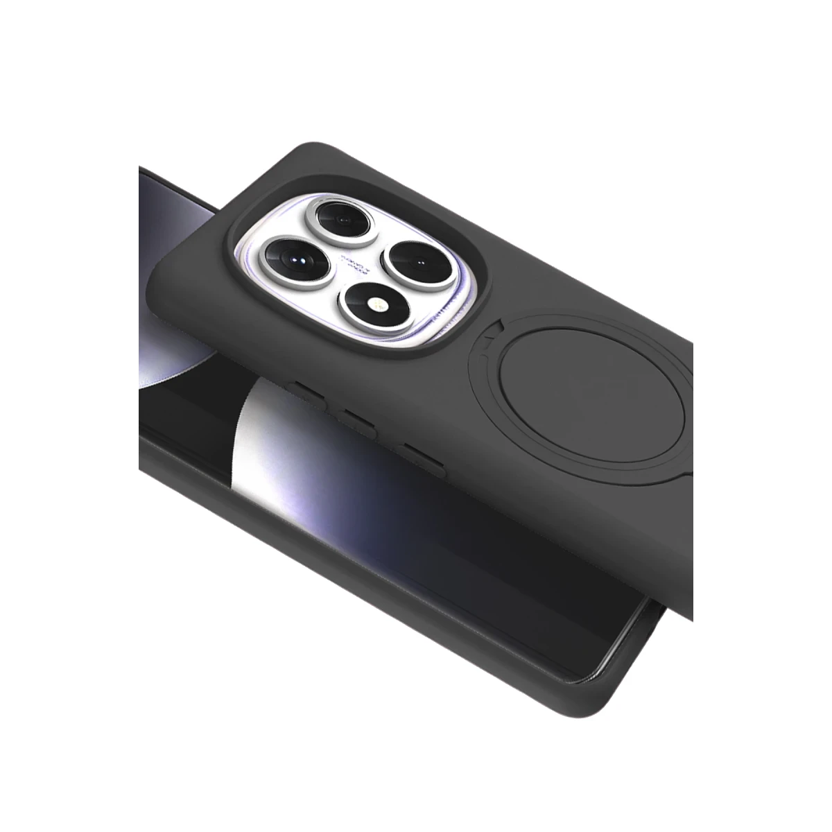 Xiaomi Redmi Note 14 Pro 5G Regal Magsafe Standlı Kapak - Titan Gri
