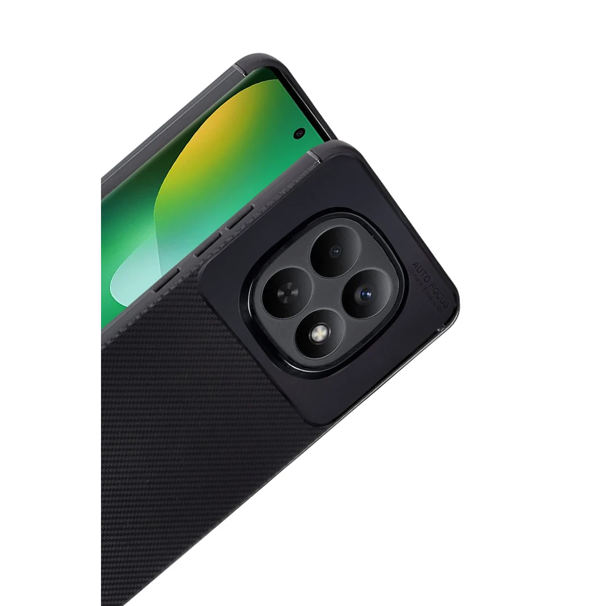 Xiaomi Redmi Note 15 4G Auto Focus Karbon Kapak - Siyah