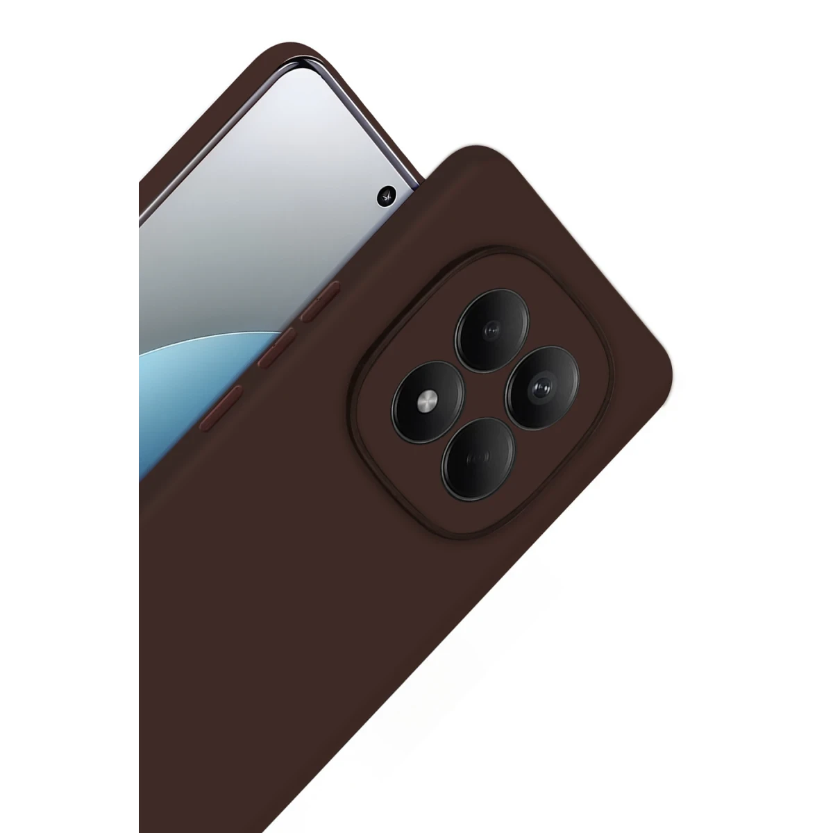 Xiaomi Redmi Note 15 4G First Silikon - Kahverengi