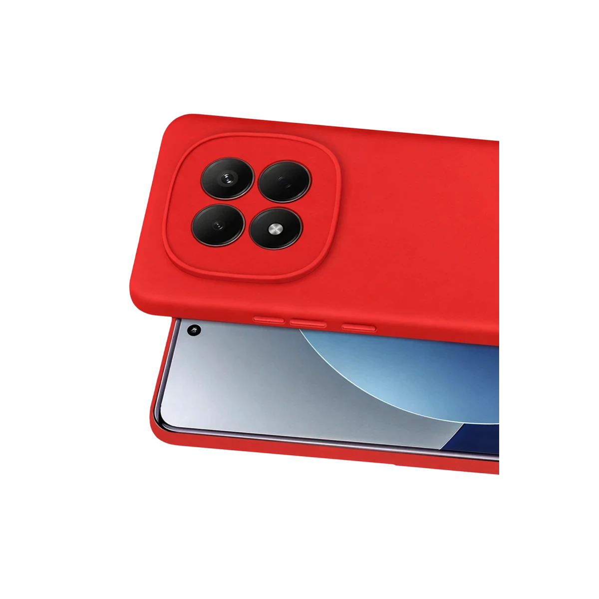 Xiaomi Redmi Note 15 4G First Silikon - Kırmızı