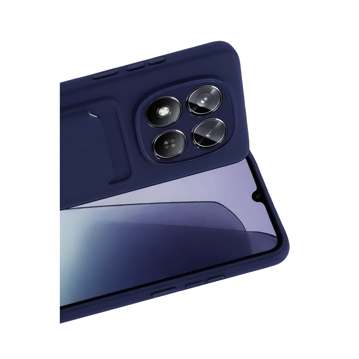Xiaomi Redmi Note 15 4G Kelvin Kartvizitli Silikon - Lacivert