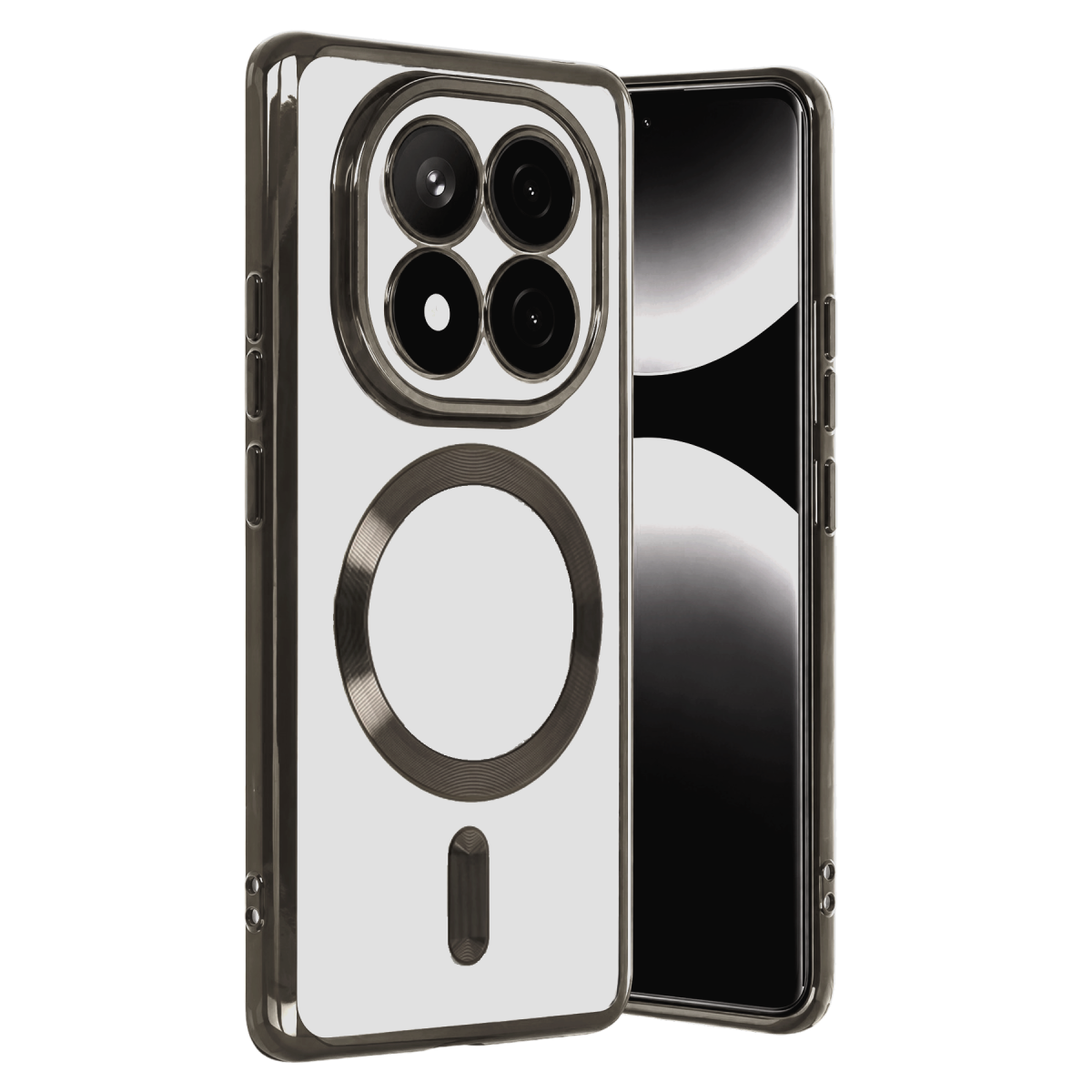 Xiaomi Redmi Note 15 4G Kross Magneticsafe Kapak - Siyah