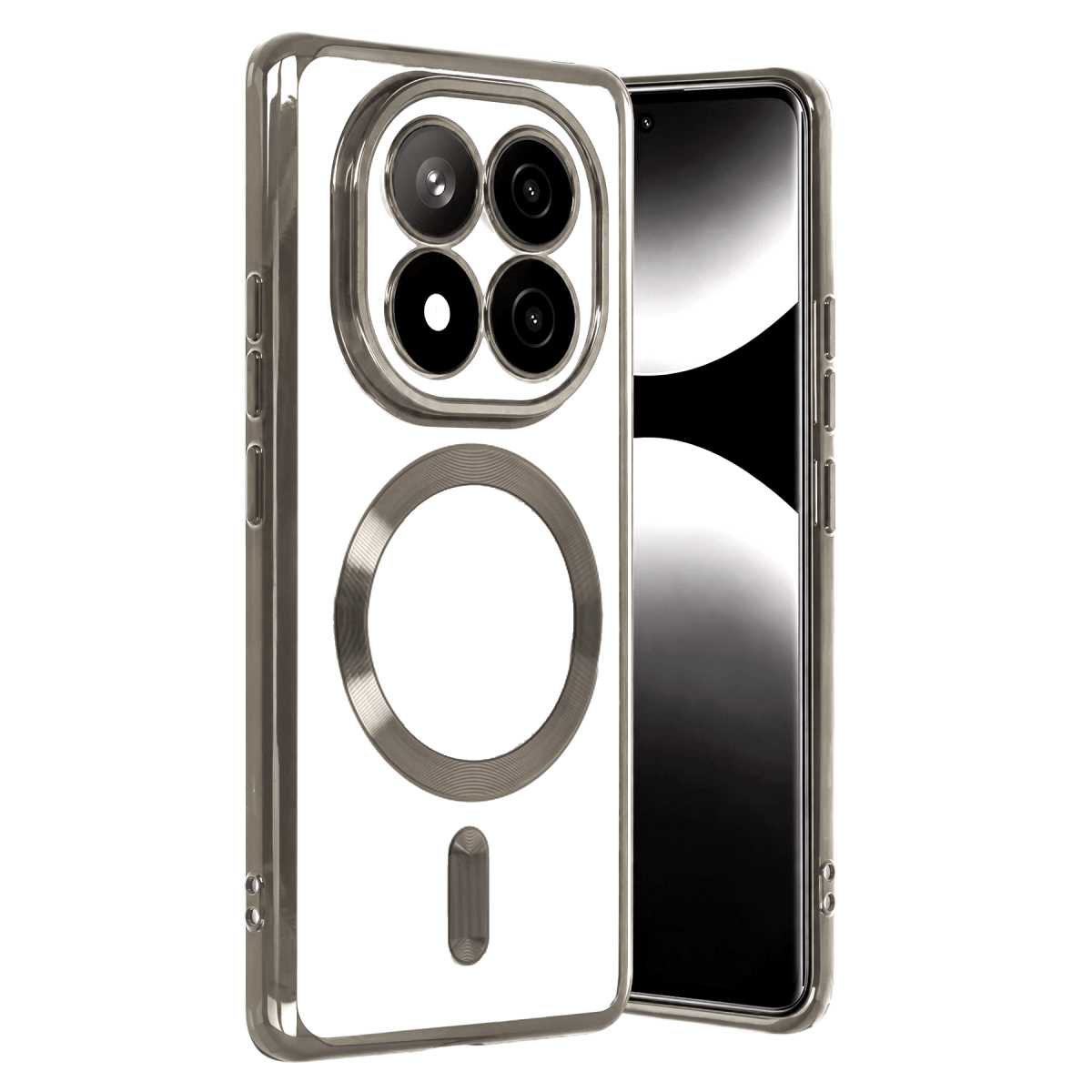 Xiaomi Redmi Note 15 4G Kross Magneticsafe Kapak - Titan Gri